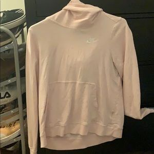 Pink nike hoodie